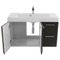 Wall Mounted Bathroom Vanity & Sink, 38